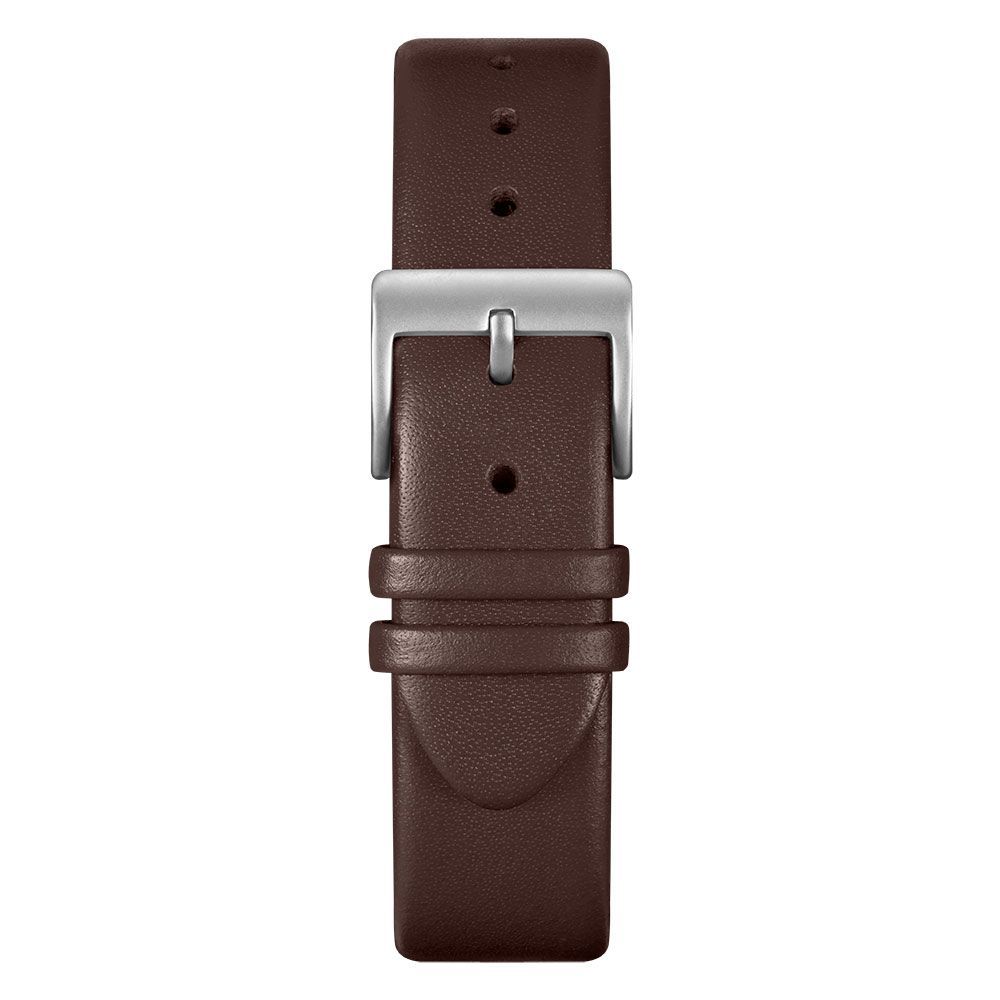 Brown Leather Dress Watch - Image 2