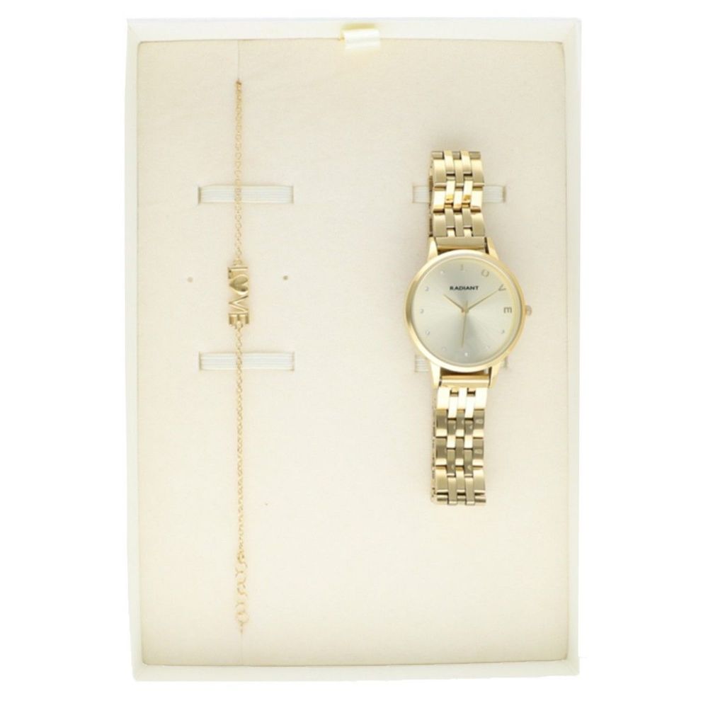 Gold Stainless Steel Dress Watch - Image 2