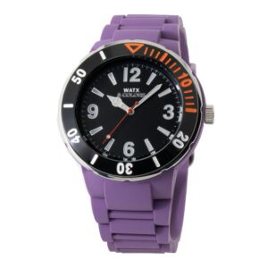 Purple Synthetic Sport Watch