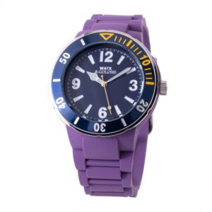 Purple Synthetic Sport Watch