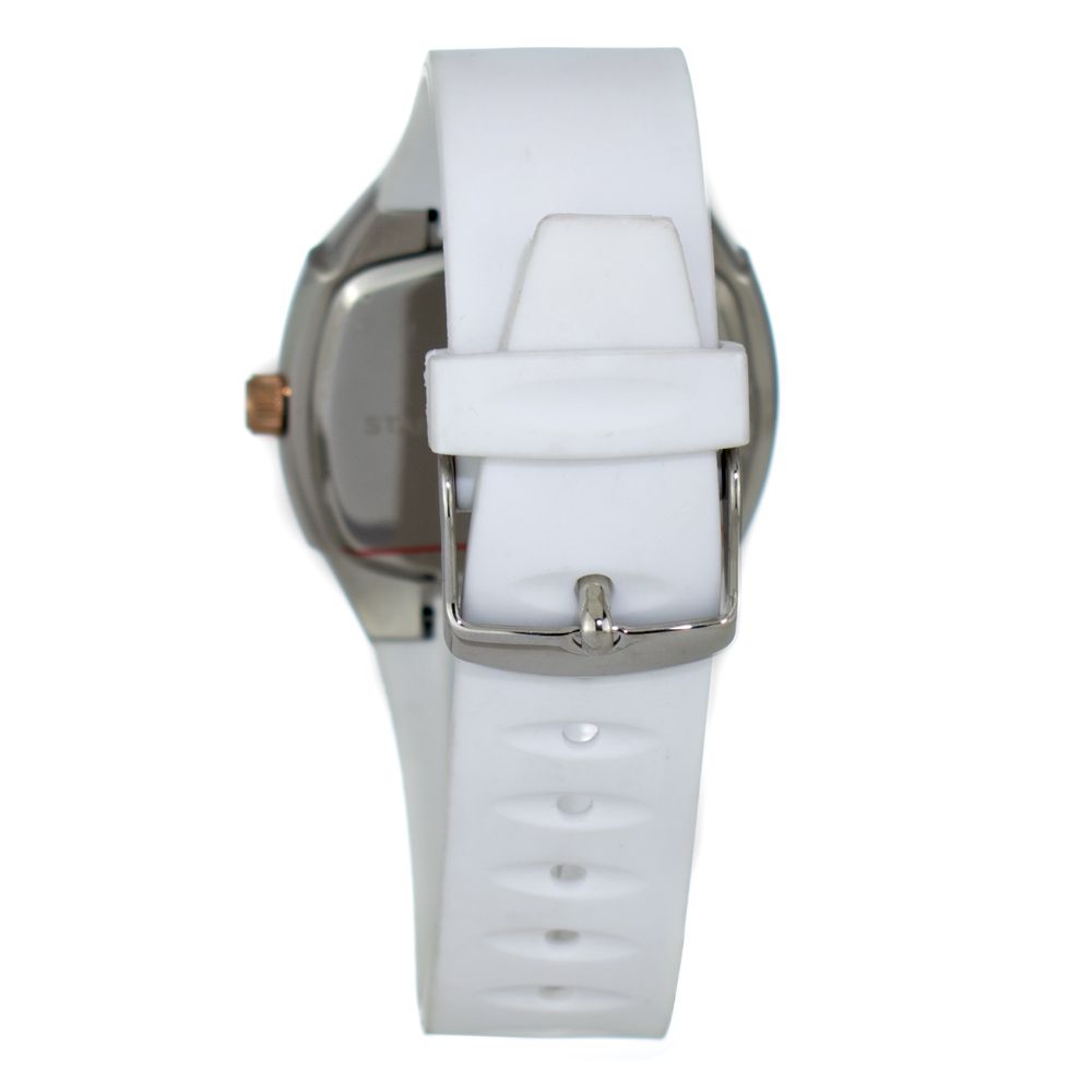 White Rubber Dress Watch - Image 2