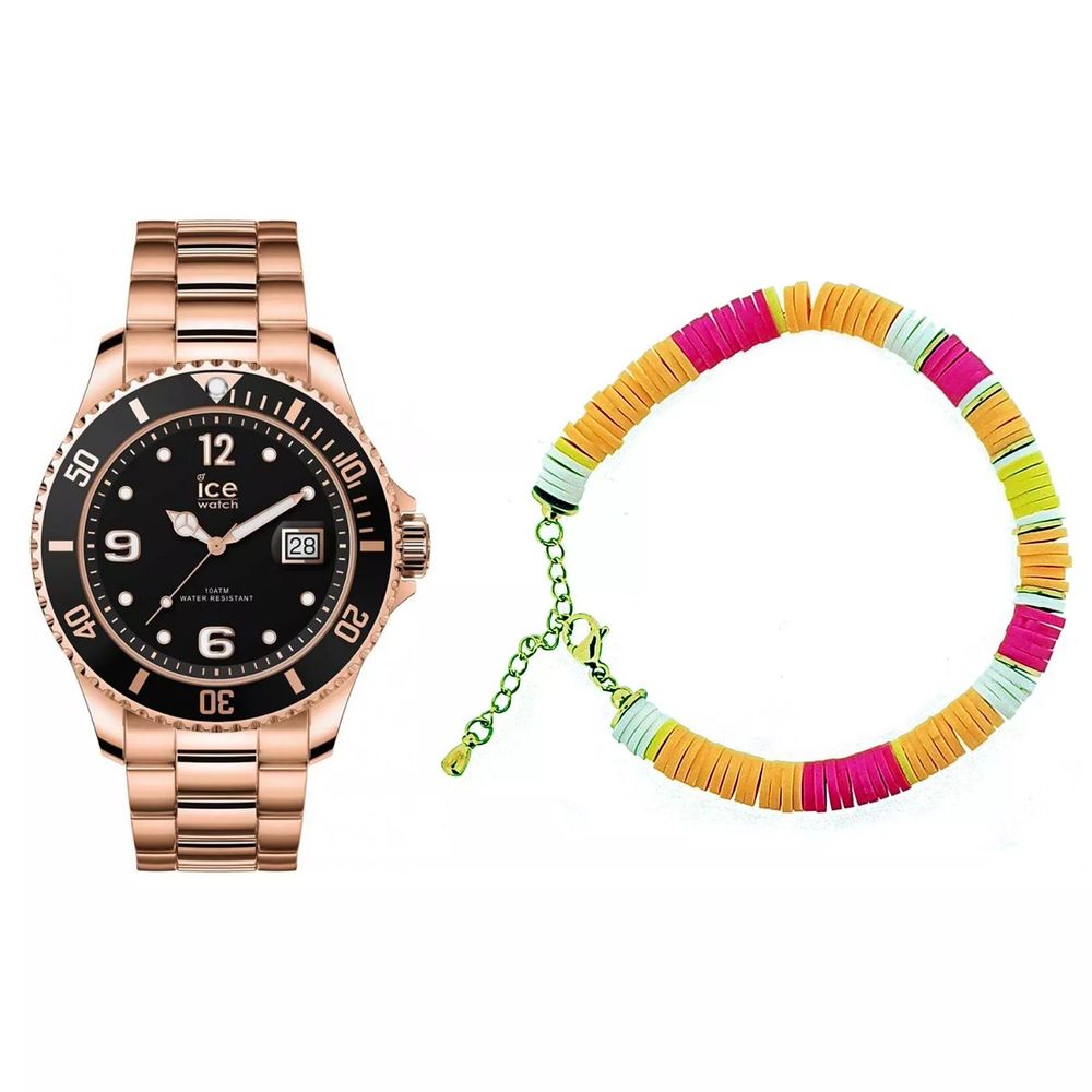 Multicolor Stainless Steel Sport Watch