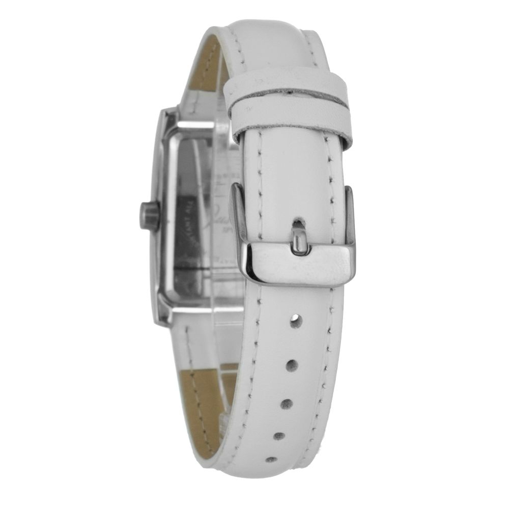 White Leather Dress Watch - Image 2