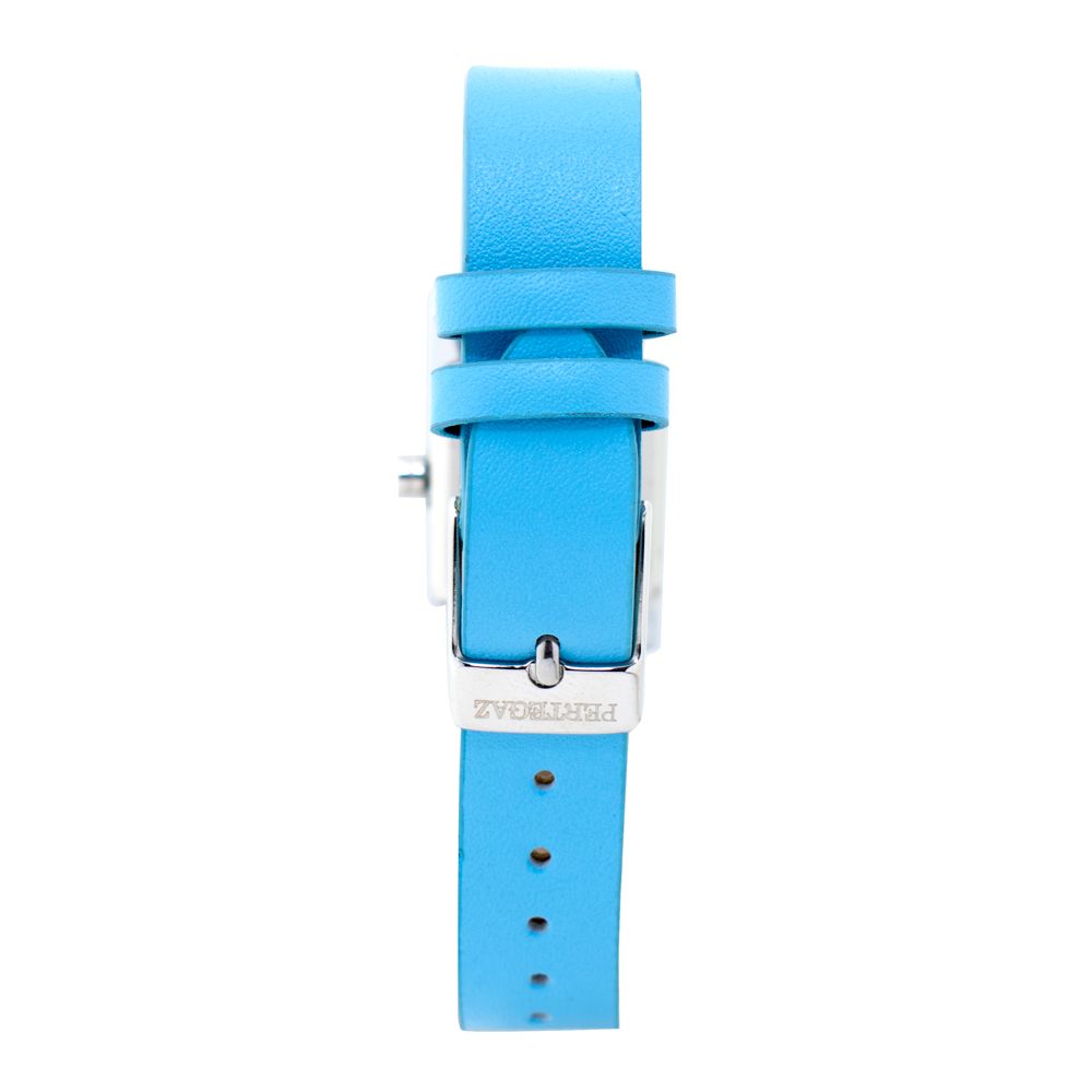 Blue Leather Dress Watch - Image 2