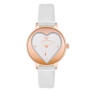 White Plastic Dress Watch