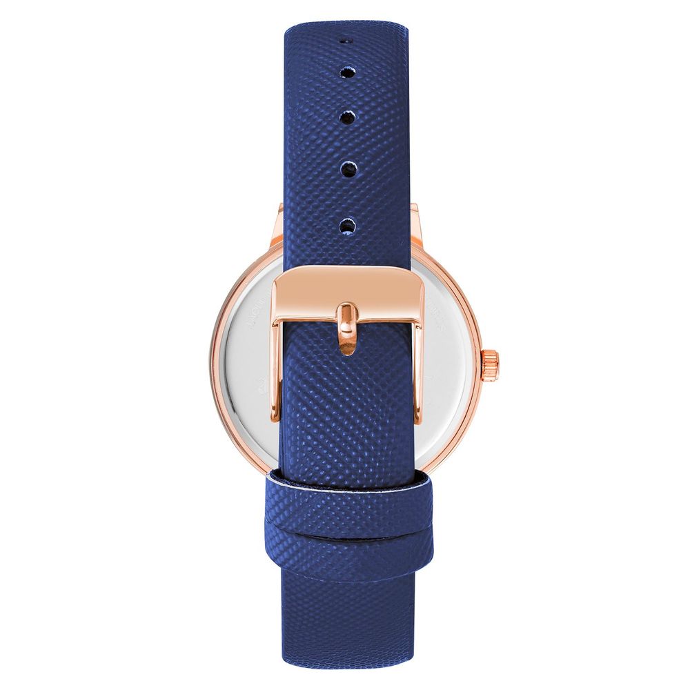 Blue Plastic Dress Watch - Image 2