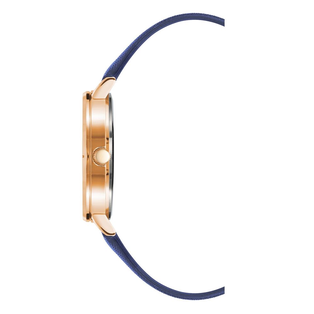 Blue Plastic Dress Watch - Image 3
