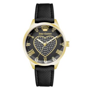Black Plastic Dress Watch