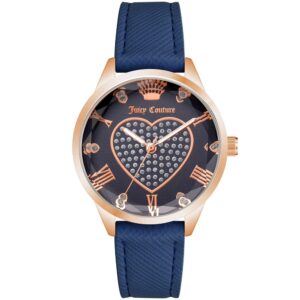 Blue Plastic Dress Watch