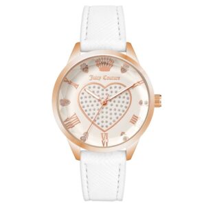 White Plastic Dress Watch