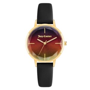 Black Plastic Dress Watch