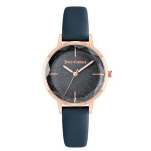 Blue Plastic Dress Watch