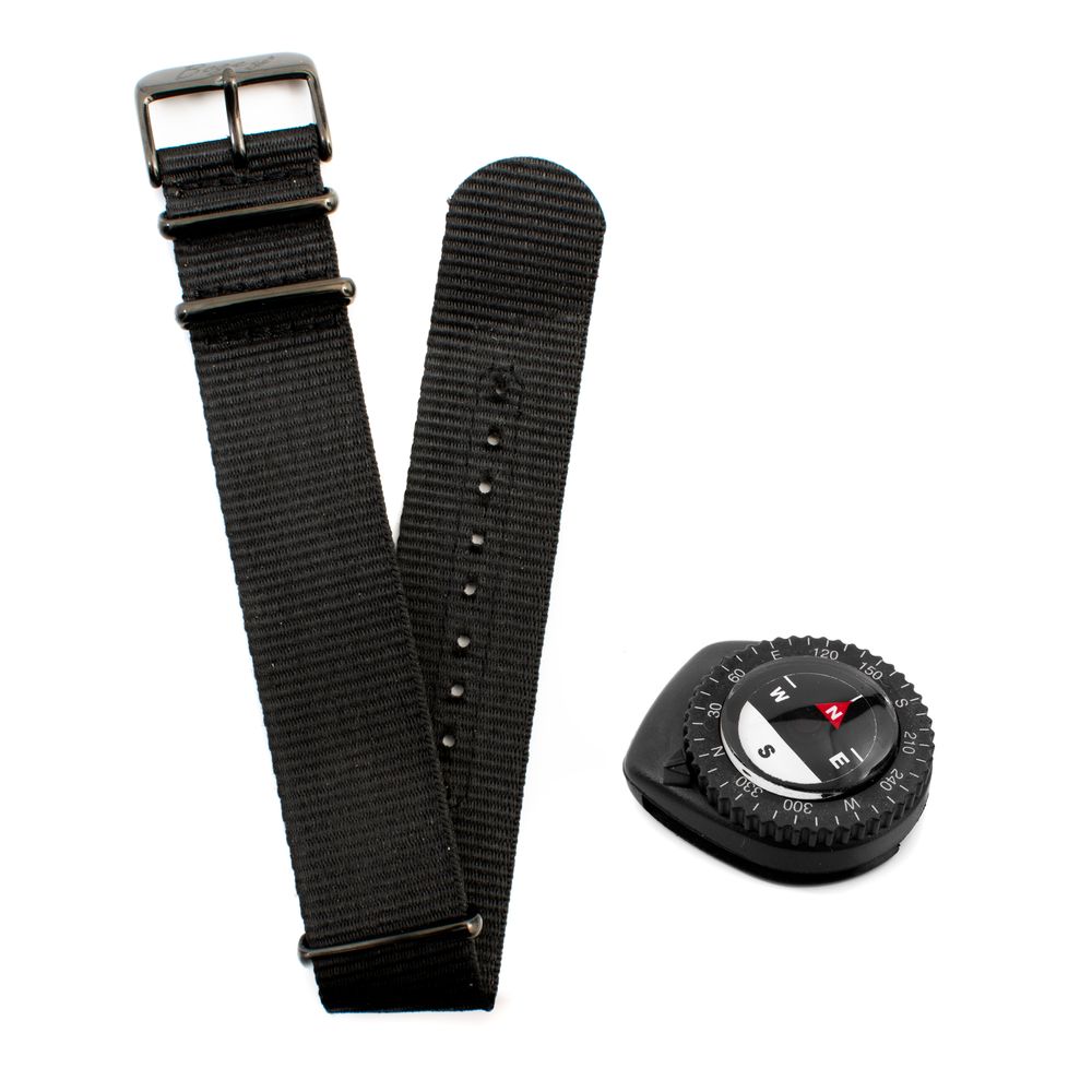 Black Rubber Sport Watch - Image 2