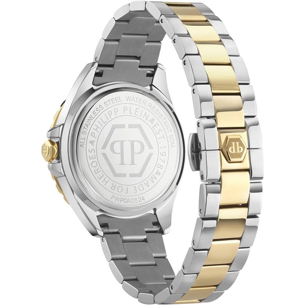 Gold Stainless Steel Dress Watch - Image 2