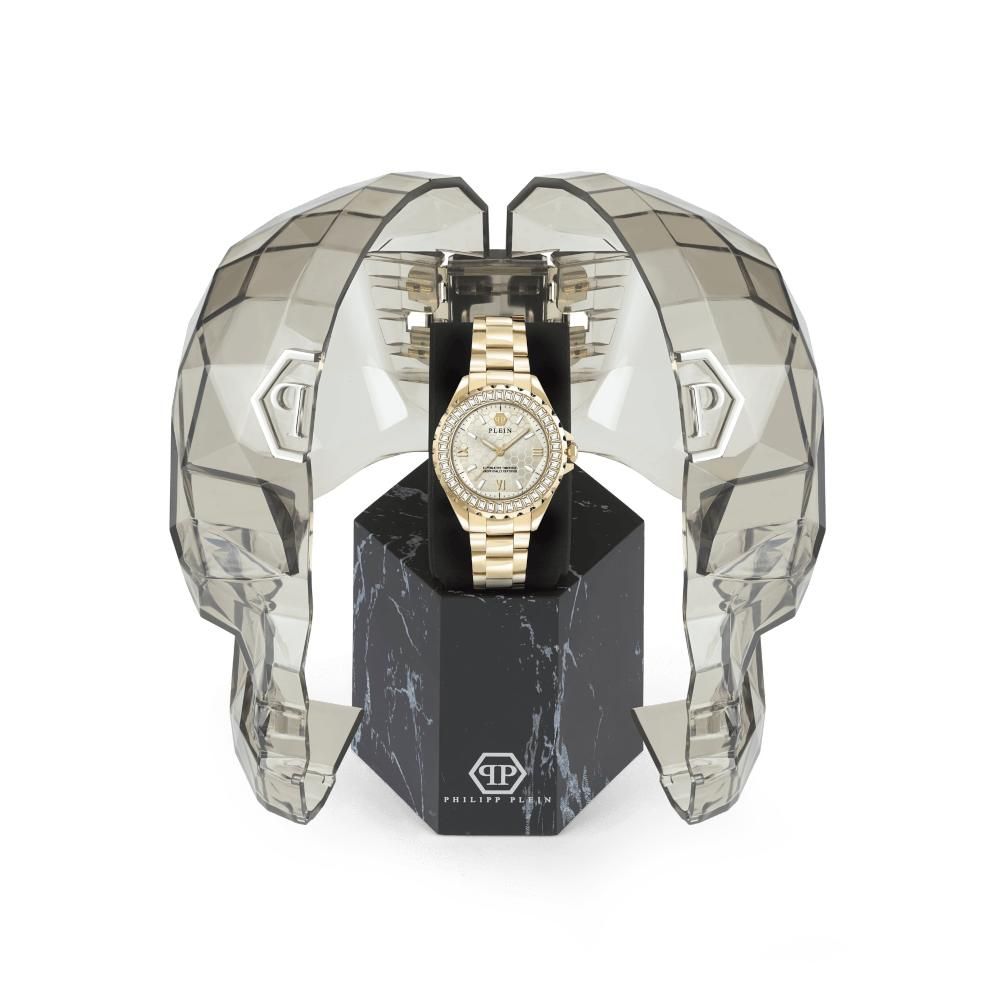 Gold Stainless Steel Dress Watch - Image 3