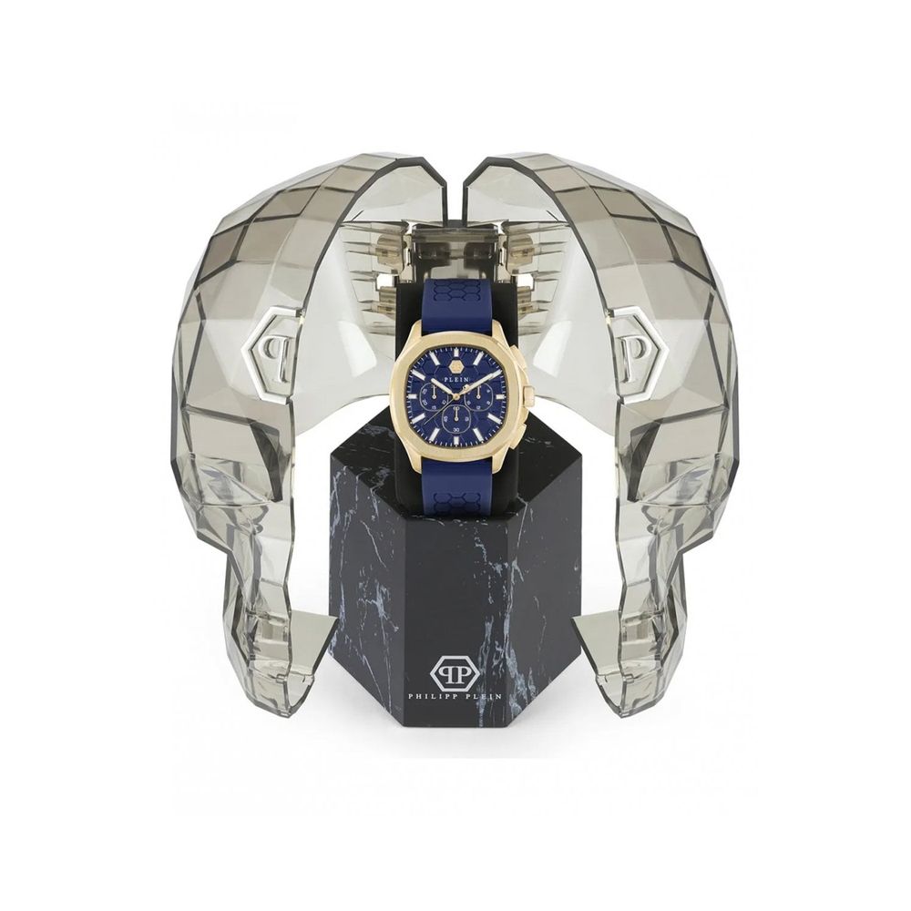 Blue Synthetic Bracelet Watch - Image 2