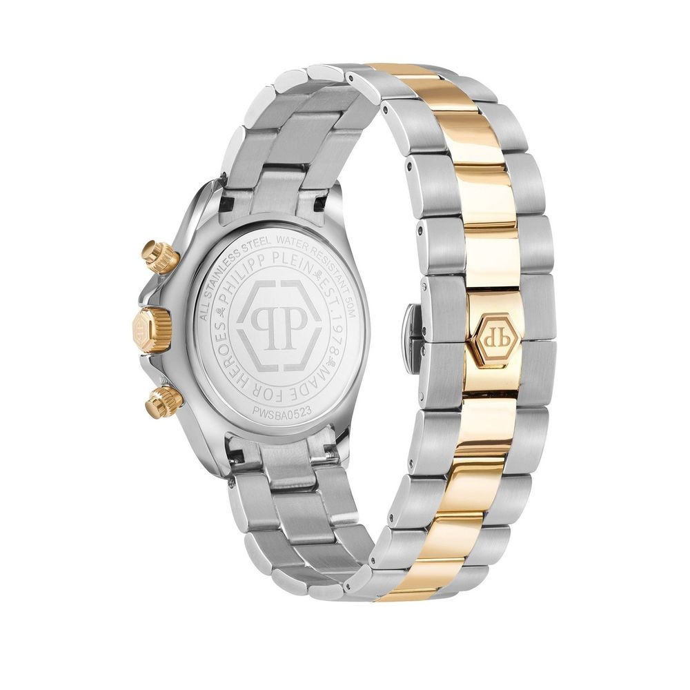Gold Stainless Steel Bracelet Watch - Image 2