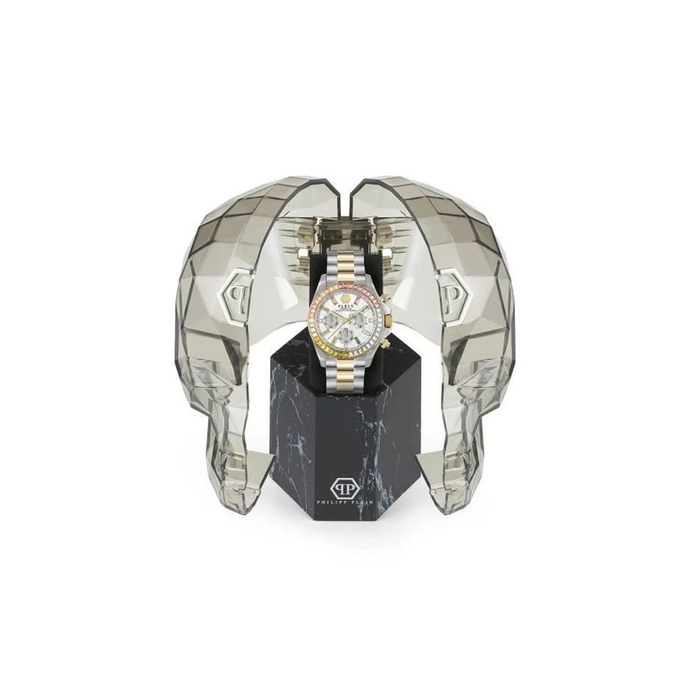 Gold Stainless Steel Bracelet Watch - Image 3