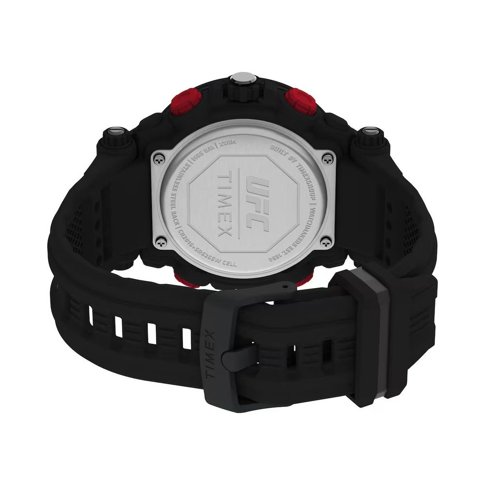 Black Rubber Digital Watch - Image 2