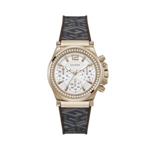 Brown Synthetic Dress Watch