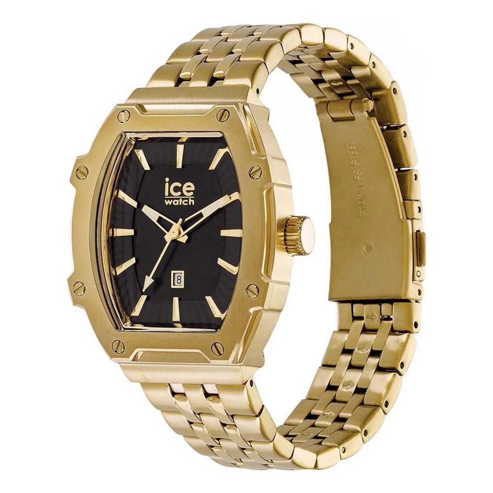 Gold Stainless Steel Dress Watch - Image 2