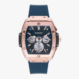 Blue Synthetic Dress Watch