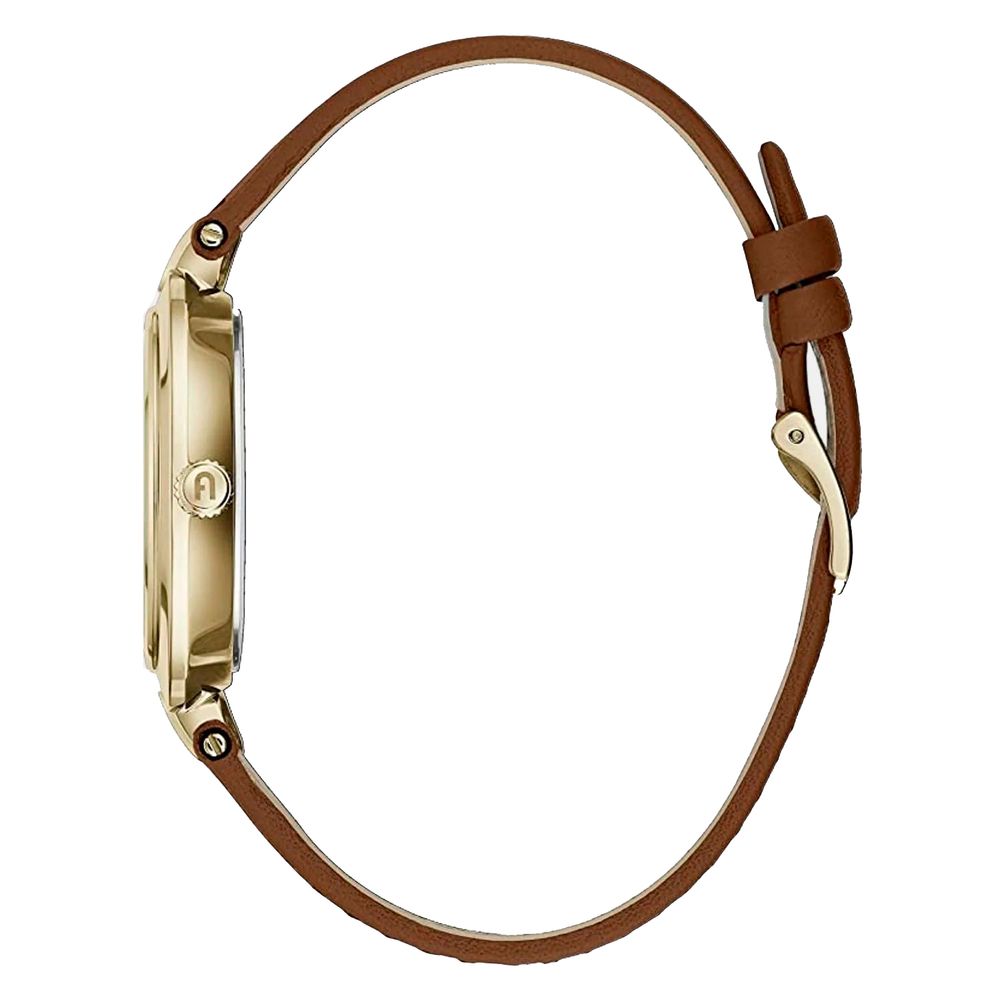 Brown Leather Dress Watch - Image 2
