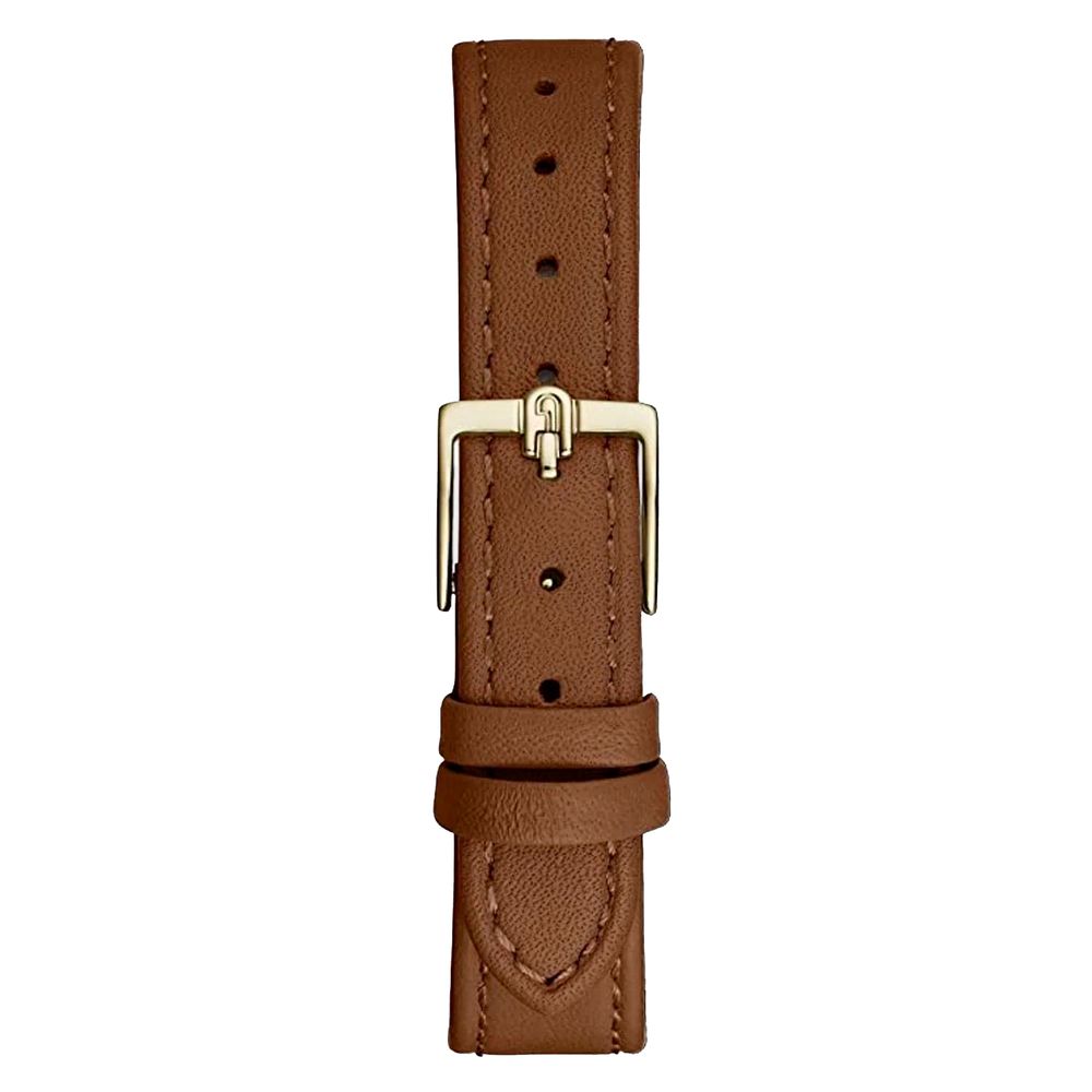 Brown Leather Dress Watch - Image 3