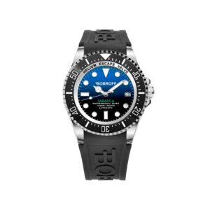 Black Rubber Sport Watch