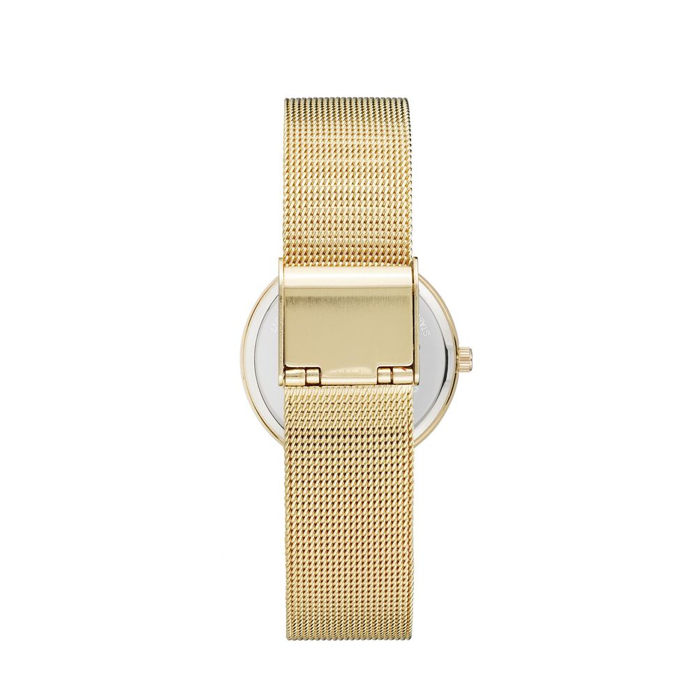Gold Stainless Steel Dress Watch - Image 2