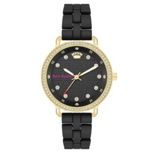 Black Metal Dress Watch