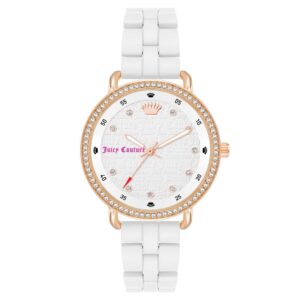White Metal Dress Watch