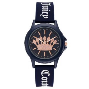 Blue Synthetic Dress Watch