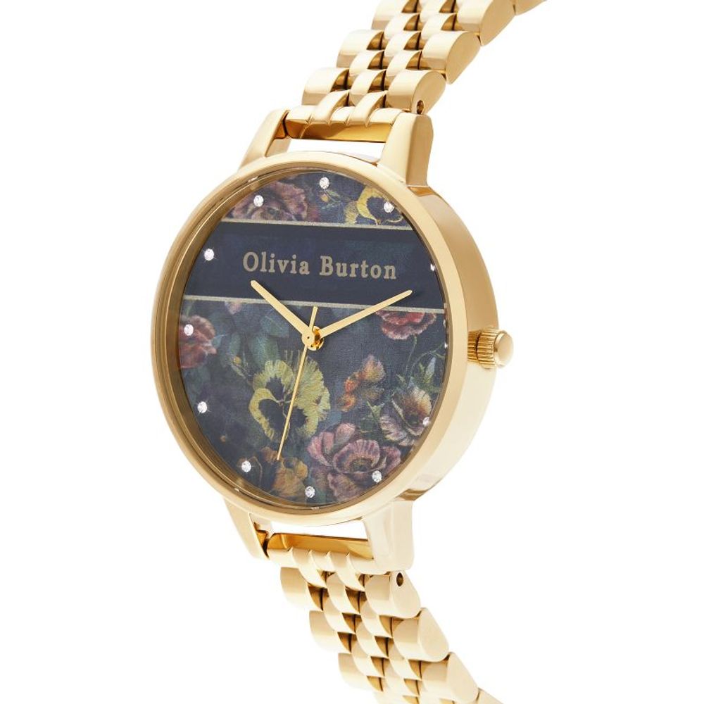 Gold Stainless Steel Dress Watch - Image 2