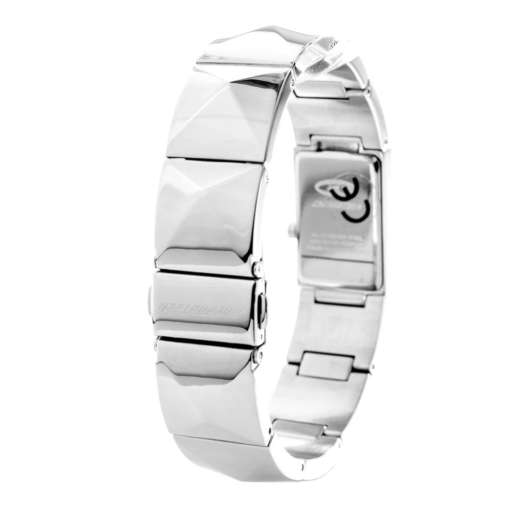 Silver Stainless Steel Dress Watch - Image 2