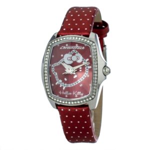 Multicolor Leather Dress Watch