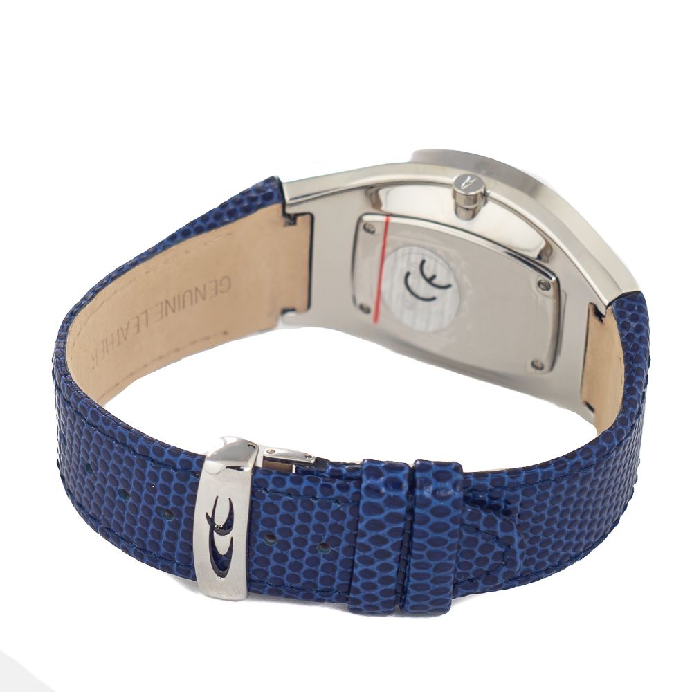 Blue Leather Dress Watch - Image 2