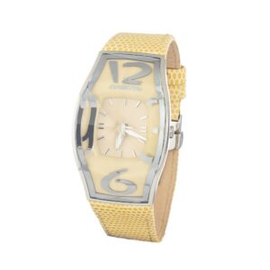 Bicolor Leather Watch