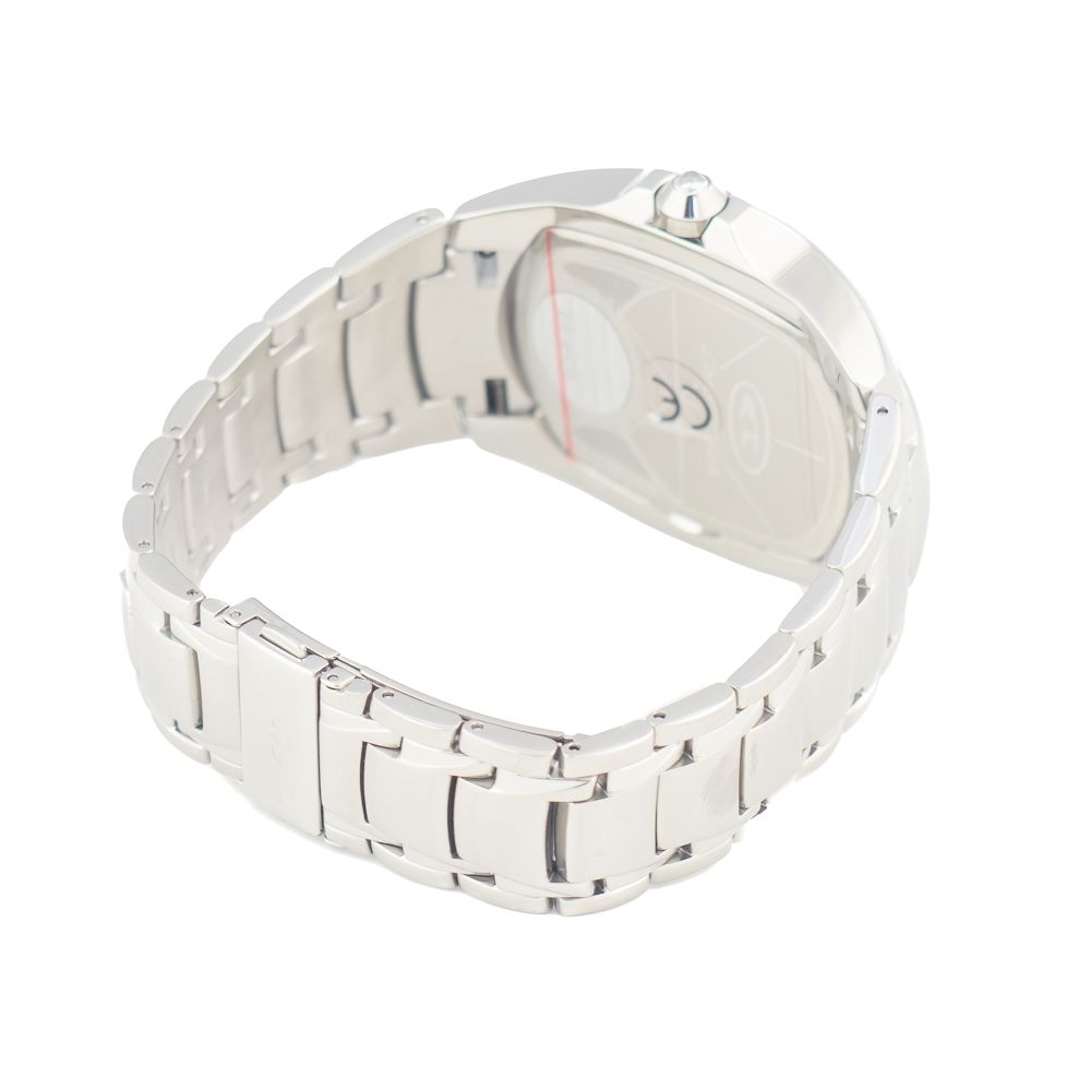 Silver Stainless Steel Dress Watch - Image 2