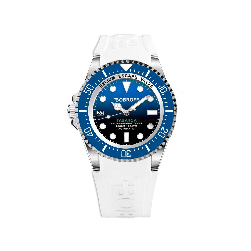 White Rubber Sport Watch