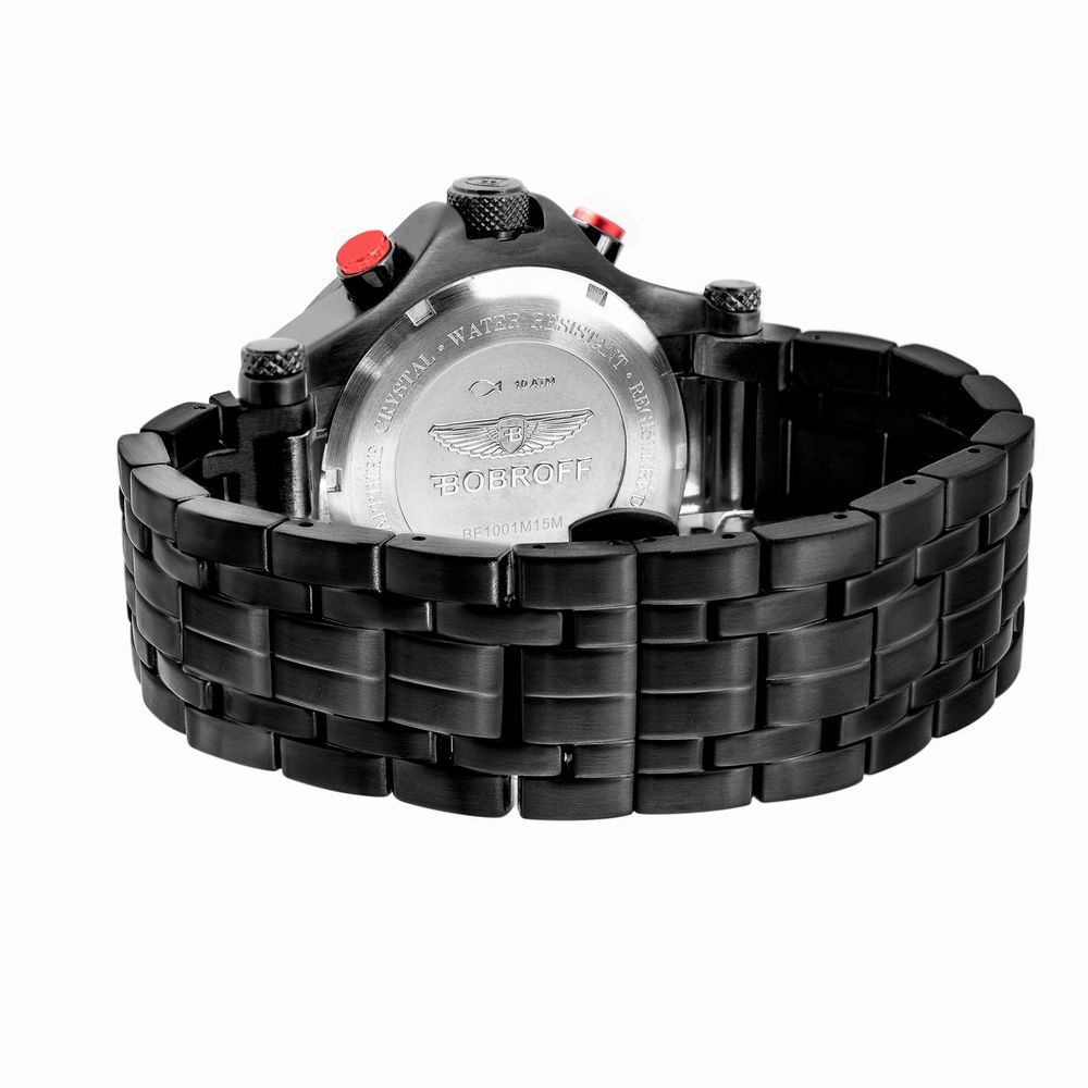 Black Stainless Steel Dress Watch - Image 2
