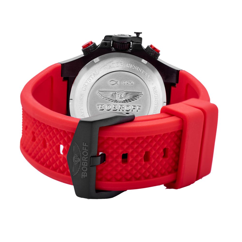 Multicolor Rubber Sport Watch - Image 2