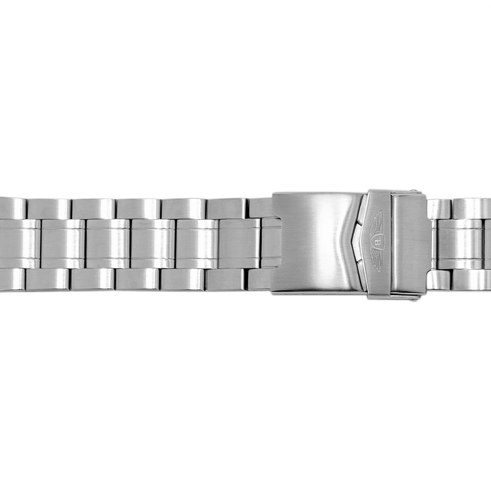 Silver Stainless Steel Bracelet Watch - Image 2