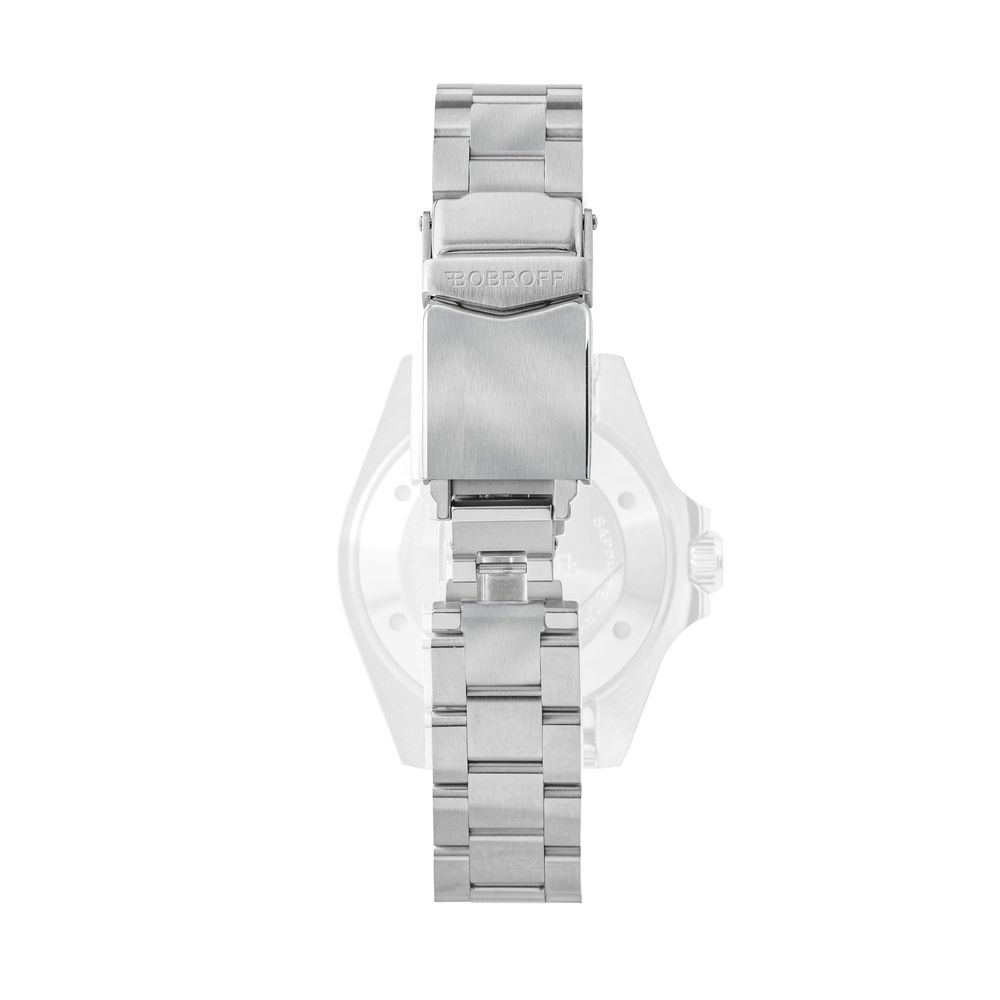 Silver Stainless Steel Bracelet Watch - Image 3