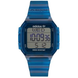 Blue Resin Digital Watch
