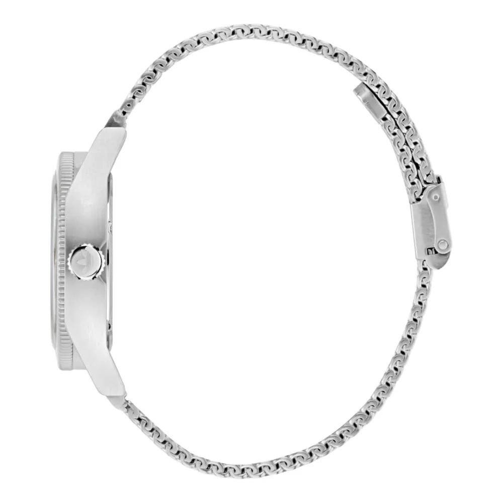 Gray Stainless Steel Sport Watch - Image 2