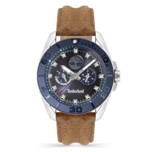 Brown Leather Dress Watch