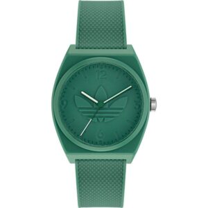 Bicolor Synthetic Sport Watch