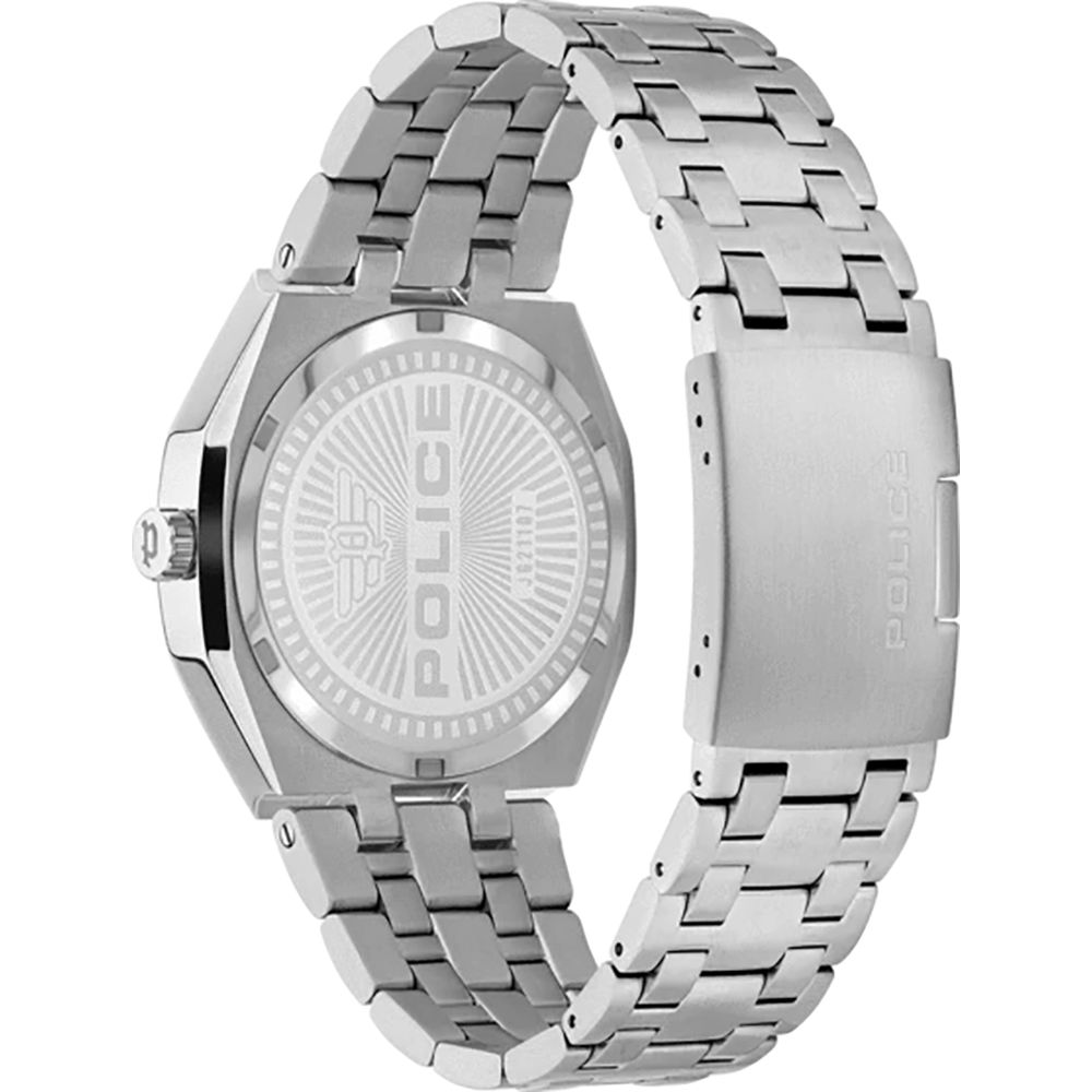 Silver Stainless Steel Dress Watch - Image 2