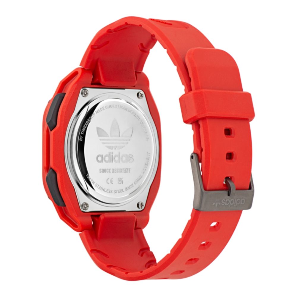 Multicolor Rubber Sport Watch - Image 2